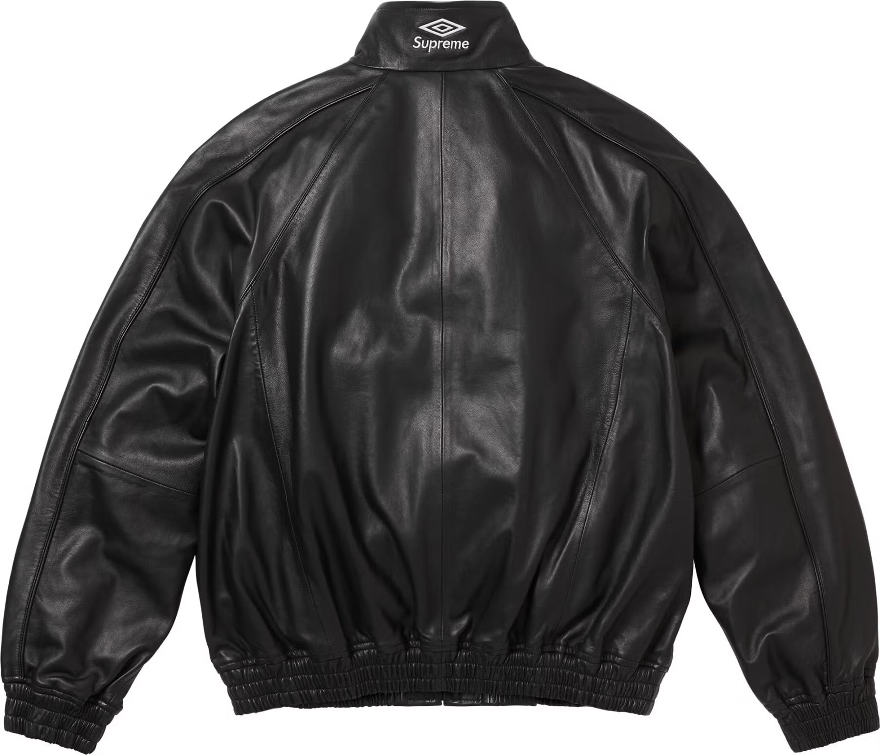 SUPREME X UMBRO LEATHER TRACK JACKET