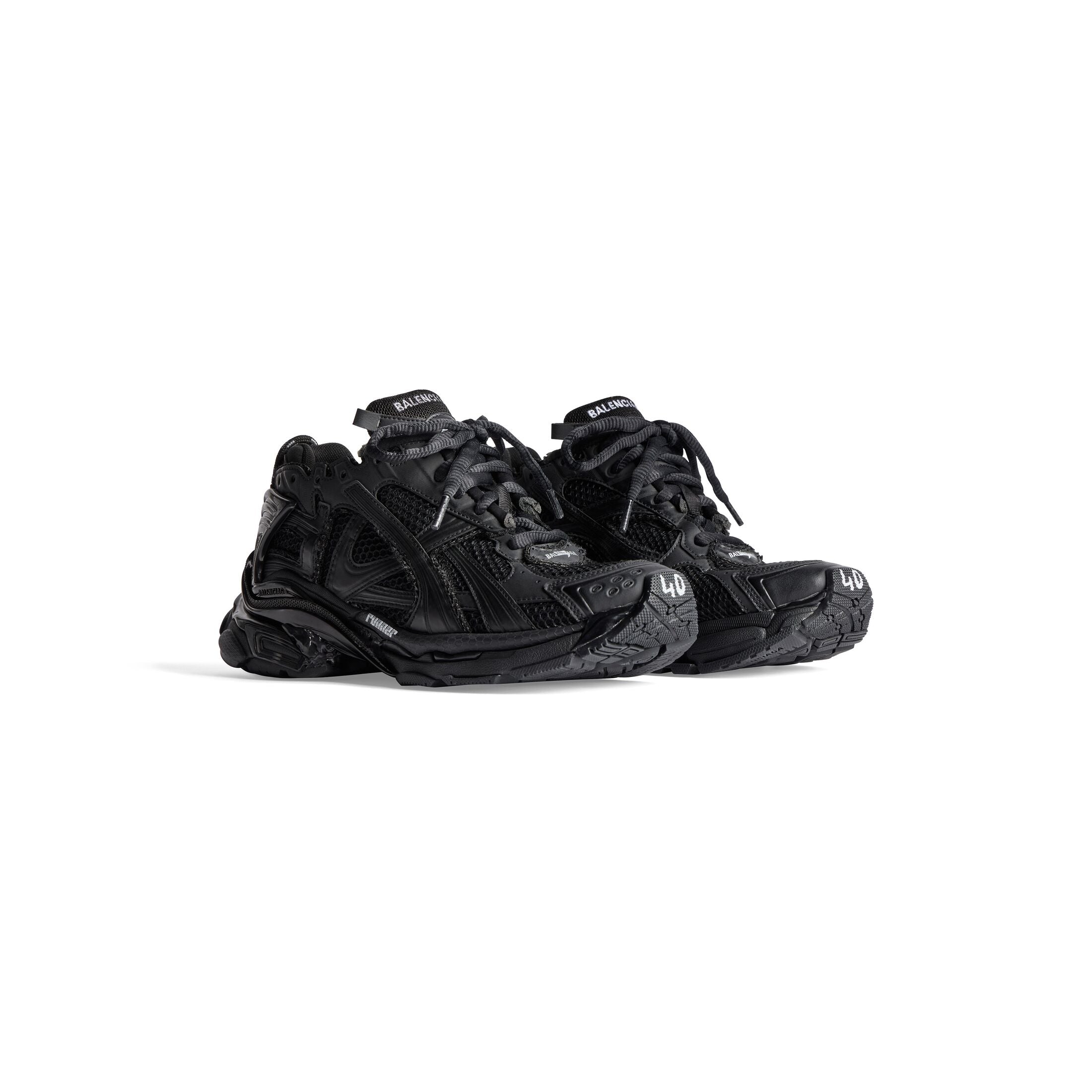 SNEAKER RUNNER POUR HOMME EN NOIR